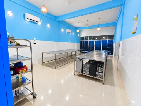 Ruang pemorsian makanan.